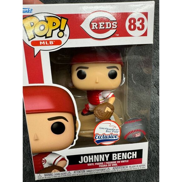 NEW Johnny Bench Cincinnati Reds Funko Pop Figure, brand new in box! - Picture 1 of 3